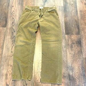 Old Navy corduroy TAN pants 34/32 vintage excellence condition